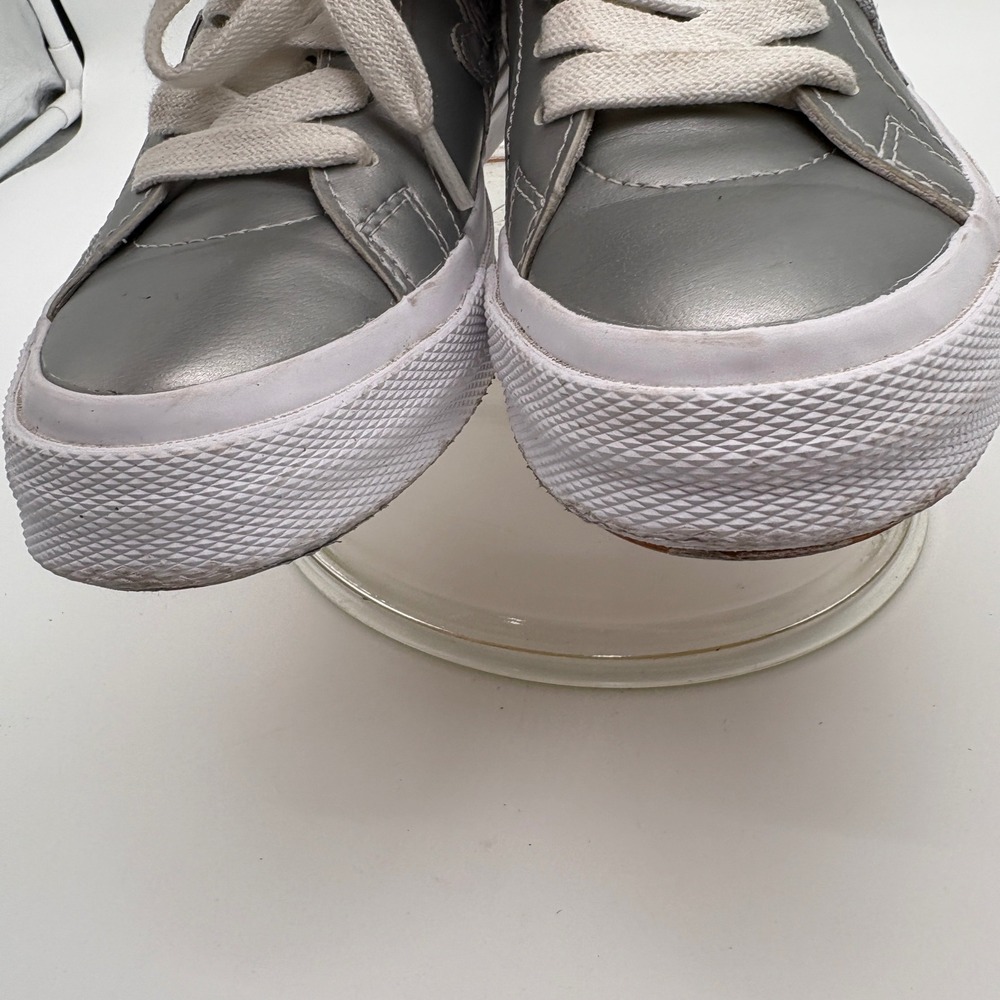 Converse Golf Le Fleur One Star Metallic Silver Sneakers‎ Tyler The Creator W 6 - Picture 4 of 12